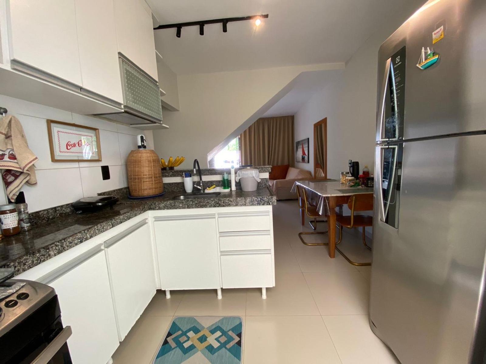 Casa Duplex Em Condominio Na Praia De Taperapuam - Acomoda 7 Hospedes Porto Seguro Luaran gambar